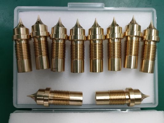 High Precision Hot Runner Nozzle Tip With Lathe Machining OEM