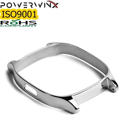 CNC Machining Anodizing Smart Watch Steel Case With Precision Dimension Mirror Polishing