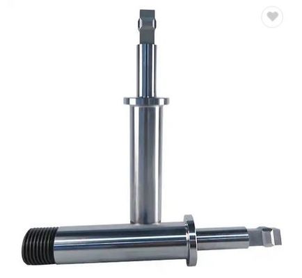 Customized Unscrewing Mold Components , Mold Core Pin With Thread Gear