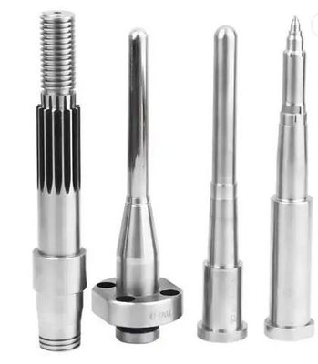 Customized Unscrewing Mold Components , Mold Core Pin With Thread Gear