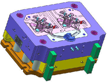 100000 Shots Die Casting Mold Aluminum Material HASCO Standard
