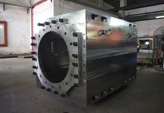 Precision Injection Mold Base CNC Machining For Rubber Compress