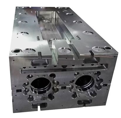 Precision Injection Mold Base CNC Machining For Rubber Compress