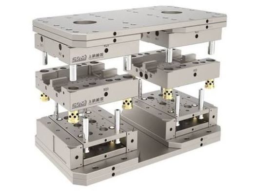 2 Shots Injection Plastic Mold Base Precision Dimension Rotable