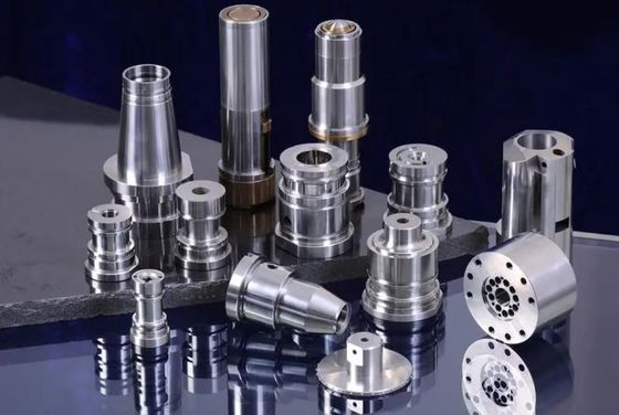 Round Injection Precision Mold Parts Core Insert With 420SS Steel Material