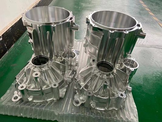 5 axis CNC machining part of transmission case, aluminum part for automotive