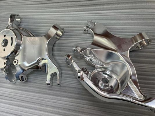 aluminium część samochodowa wykonana z 5-osiowego CNC, Complex Aluminium swing arm
