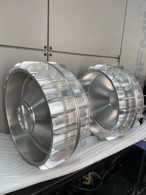 aluminum transimission cover fully machining with 4 axis CNC